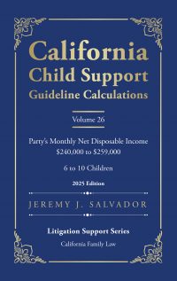 Volume 26: Monthly Net Disposable Income $240,000-$259,000 | Children Ages 6-10